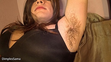Sniff my hairy armpits