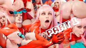 Zero Two. Squirting In The Franxx 
PART1