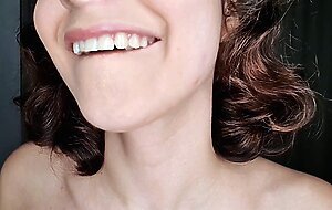 JOI jerk off instructions - Cum in my Mouth - Facial POV ASMR