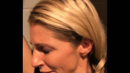 Busty Nurse Fucked in Bathroom POV & Creampied