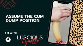 Assume The Cum Dump Position