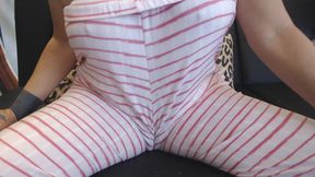 Hungry pussy cotton pants