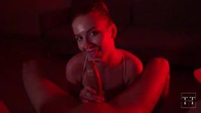 Juicy Blowjob After Sensual Lingam Massage