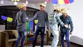 Junina Festival Ignites Wild Gay Orgy Under the Stars – Suruba Heat 18+