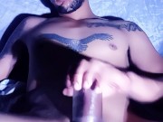 policeman masturbates in his room until he cums completely