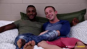 NextDoorBuddies Black Hunks BAREBACK Got White Boy Shook