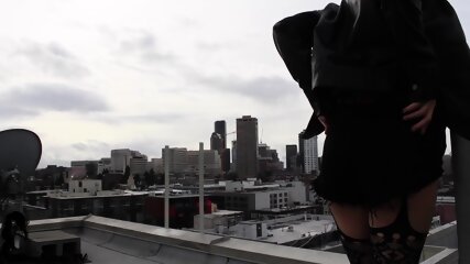 ShyCloudFractal rooftop anal