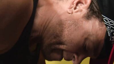 Lad sucks mate's big dick and gets fucked from behind