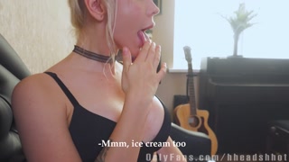 He wanted to play, but I wanted him to cum in my mouth AliceBong