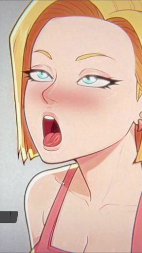 Android 18 Gears Deep - Android 18 Leaving Krillin Dry   Clip 1