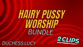 Hairy Pussy Worship Bundle