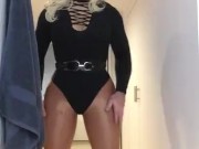 Asuka's playtime (female mask, asian, pantyhose, fetish, feminization, trans, crossdress, mask, wig)