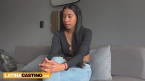 Reluctant Alexa swallows pride and cum to work