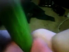 Chubby amateur masturbates