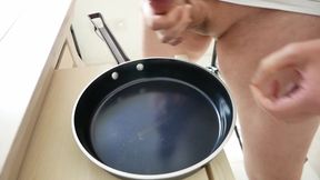 I Cum Many Times on the Black Pan!