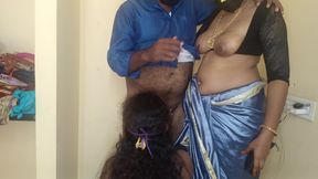 Office staff with sisters shared bed with manager