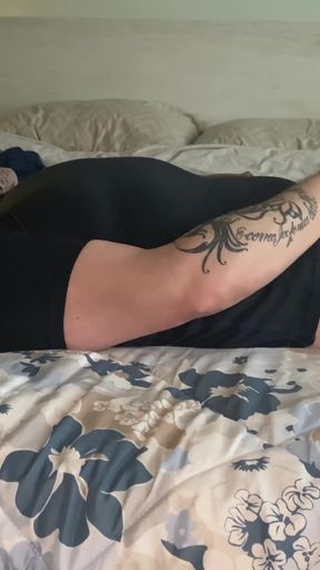 Emotional moment from &quot;yes handjob and cum while I&#039;m sitting in pantyhose on her face&quot;