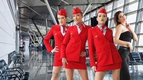 Bratty stewardesses