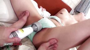 Passionate Asian Ayumi Kisa craves big cock in her tight wet pussy