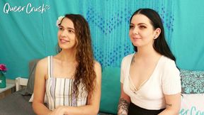 Behind the scenes with Sadie Sunstone and Lily Thot - A Lesbian Interview