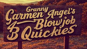 Granny Carmen's Christmas Suck & Fuck Creampie 112824fap