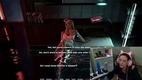 MILF gamer overview Flying High futa porn game Part 1