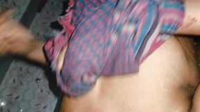 Aunty Beautiful Bathing Today I Saw