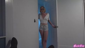athena may s glasses fog as brian grips her hips and pumps her slit!