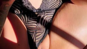 Insane Shiny-ass Cowgirl Ride - Wild Latina Takes Every Drop After Intense Bounce