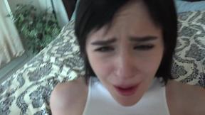 ”Rosalyn Sphinx gets snatch eaten, gives epic blowjob & takes prick deep POV Amateur”