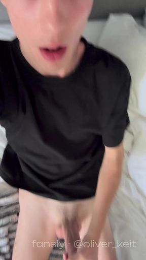 skinny twink with thick cum