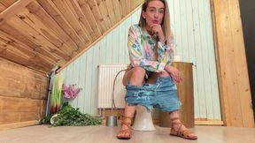 Toilet Desperation over a stepson WMV
