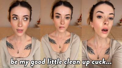 be my good little clean up cuck...