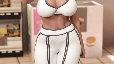 Milfylicious #10 by Maximus - Blonde Slut Gets Fucked in the Bathroom, Two Sexy MILFs