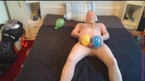 nylon encasement mit luftballons ** fsh 2 **