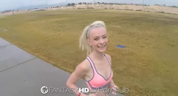 Maddy Rose's Sweaty Workout Getaway: Hardcore Massage Blowjobs