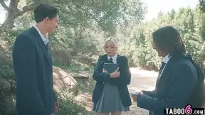 Virgin Dped By Two Big Dick Stepbrothers With Parker Ambrose, Axel Haze And Lexi Lore