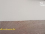 Trabajando en casa oigo a la vecina gimiendo alto y follando por el culo! Disparo una gran corrida