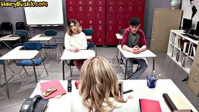 Lucky stud fucking horny college girls