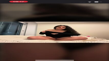 Cute Arab says she only likes white cock