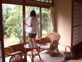 Yuma Asami Tempts at Five, Giving Hot Blowjob Before Steamy Fuck