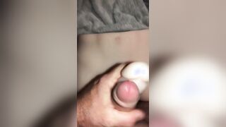Knocking cocks Jizz shot with my Pipedream PDX Extraordinary Poke My Rock-hard Spunk-pump Masculine Pecs Faux-cock
