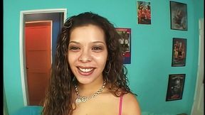 toni chavez deep throats big cock in pov lingerie