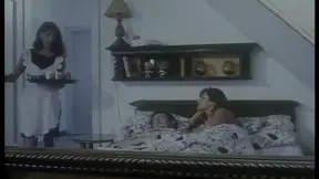 Husband Enjoys Wife and Maid in a Threesome