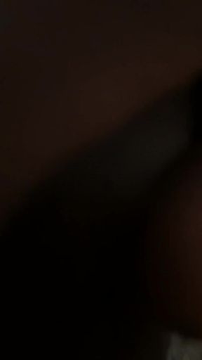 He Is Enjoying a Private Moment of Happiness in His Space.