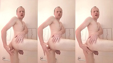 LanaTuls aka Sergay Fag - Fingering My ManCunt AssPussy in Bath. Хочешь меня выебать - пиши в тг MoscowFaggot.