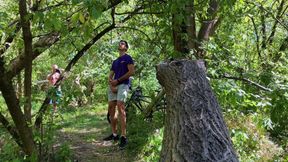 Dick Sucking in the Forest