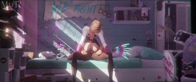 Gwen Stacy's Duality: Miles Morales by Day, Venom by Night