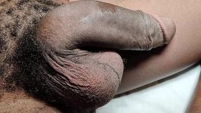 pornstar brasil - black xxl cock handjob & cumshot