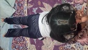 gorgeous student surprises her teacher with anal sex. Her little tight ass hurts a lot